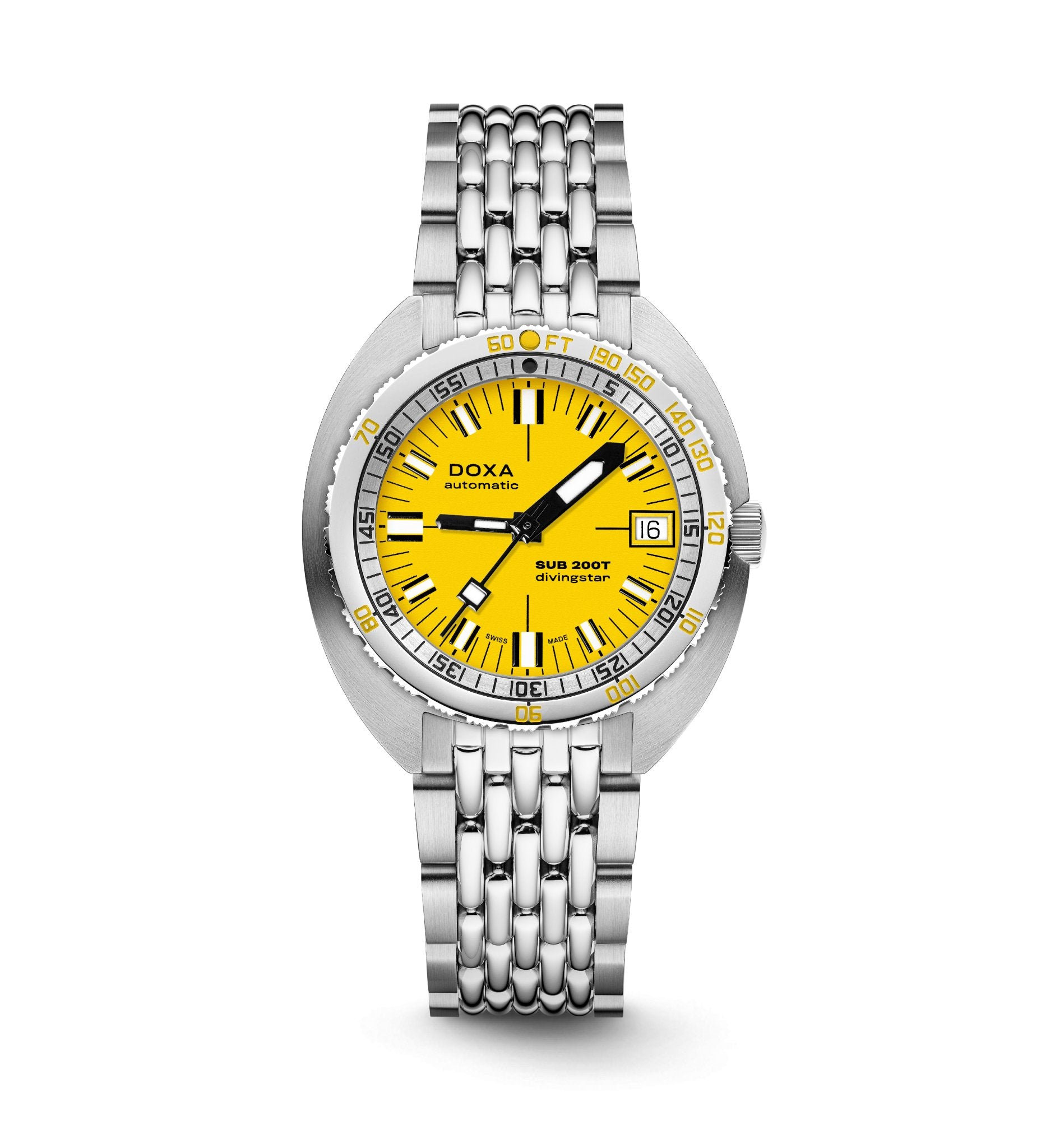 Doxa SUB 200T Divingstar with Iconic Yellow dial