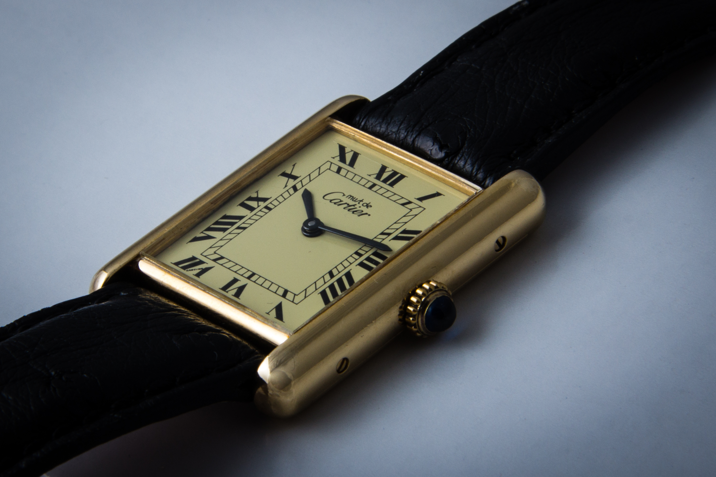 A Cartier Tank watch