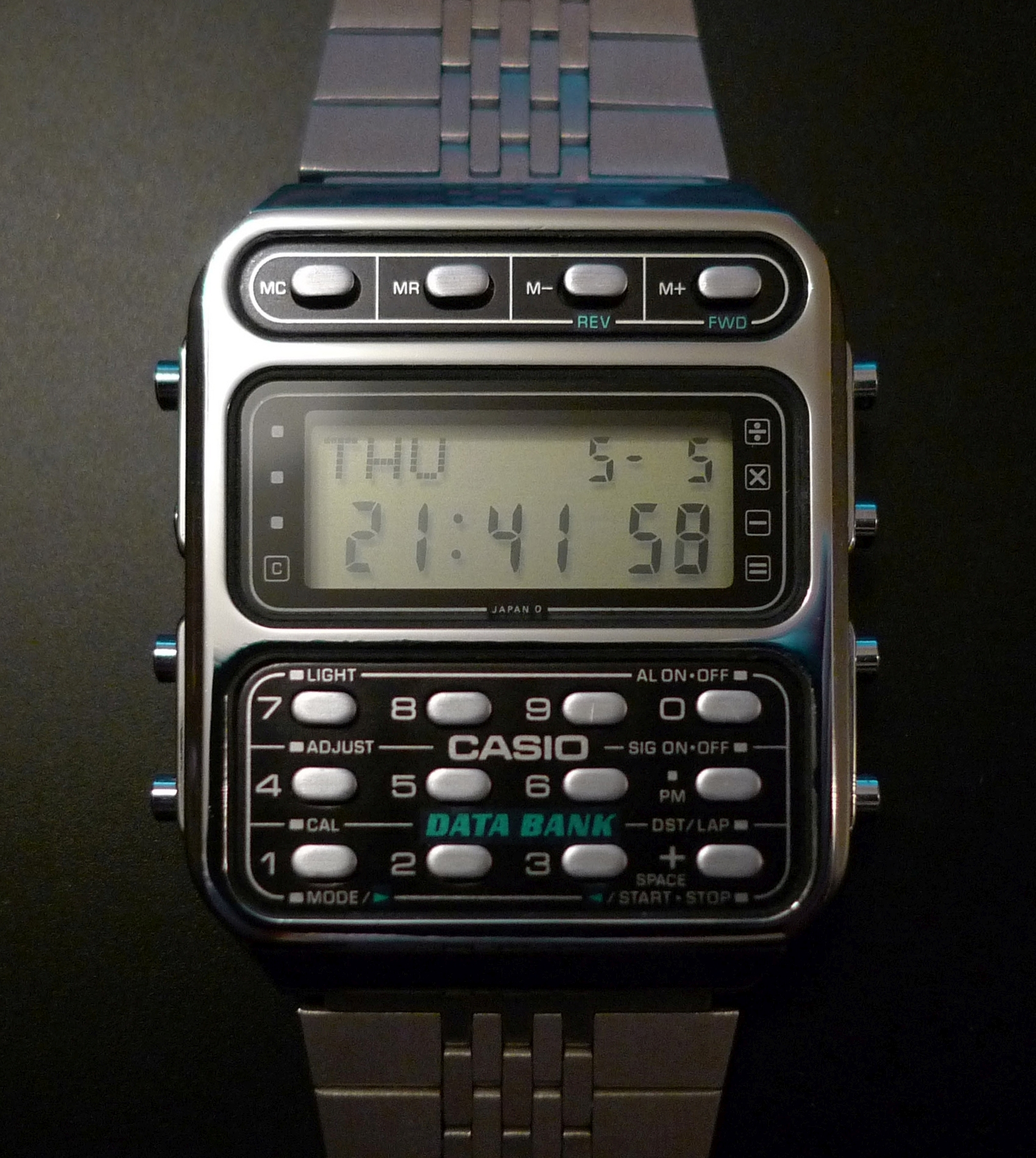 Casio Databank CD-401 watch