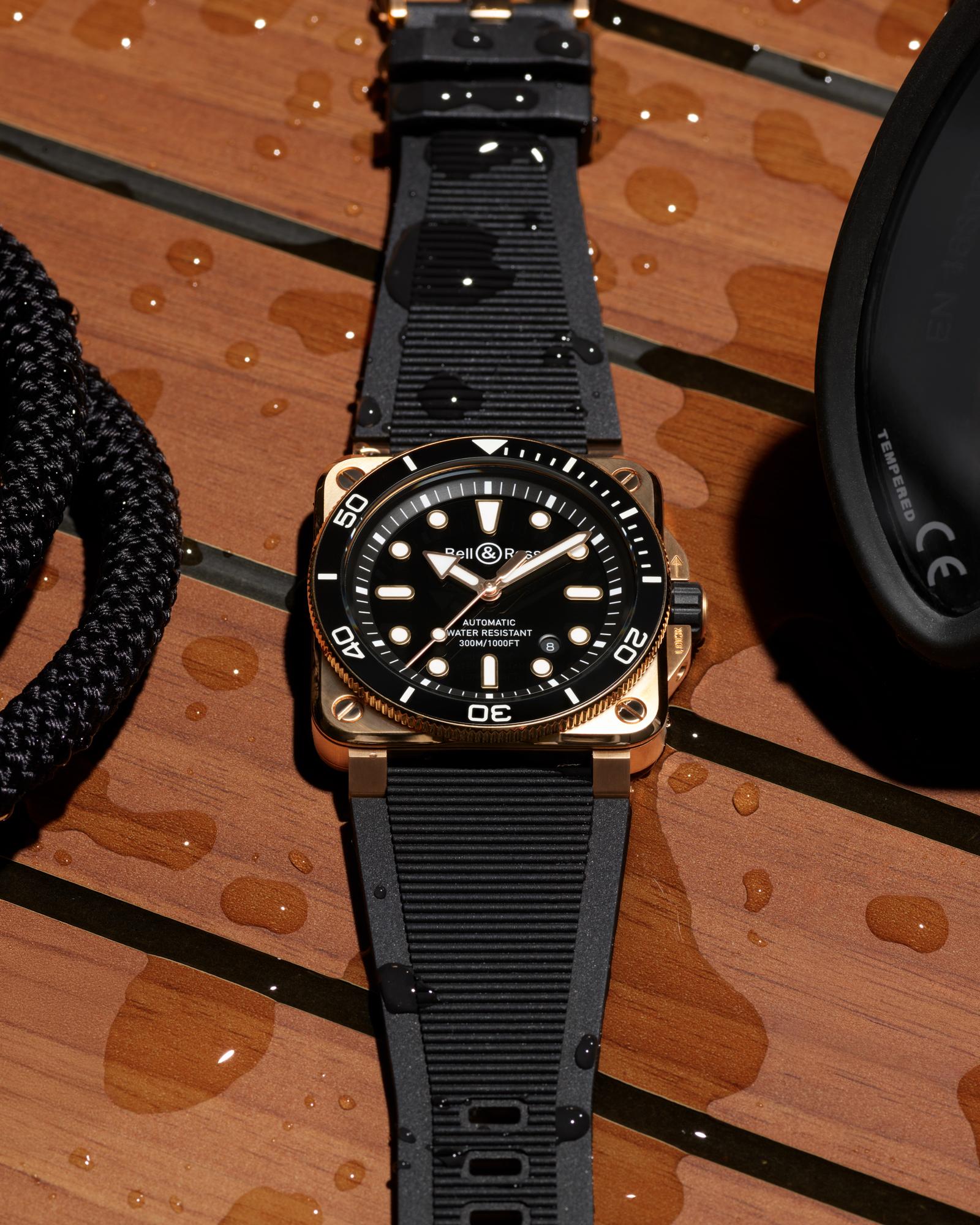 Bell & Ross BR-03 Diver Black Bronze dive watch